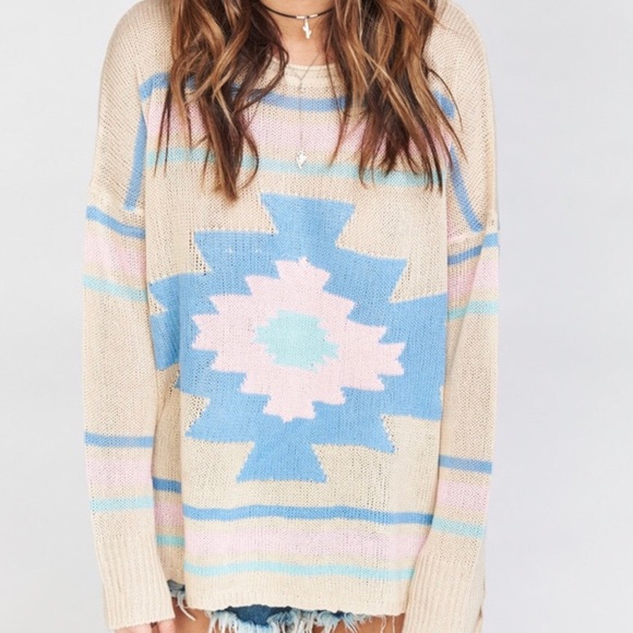 Show Me Your MuMu Sweaters - Show Me Your MuMu Aztec Sweater